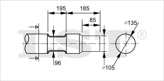 Meißel, Komatsu, JTHB150